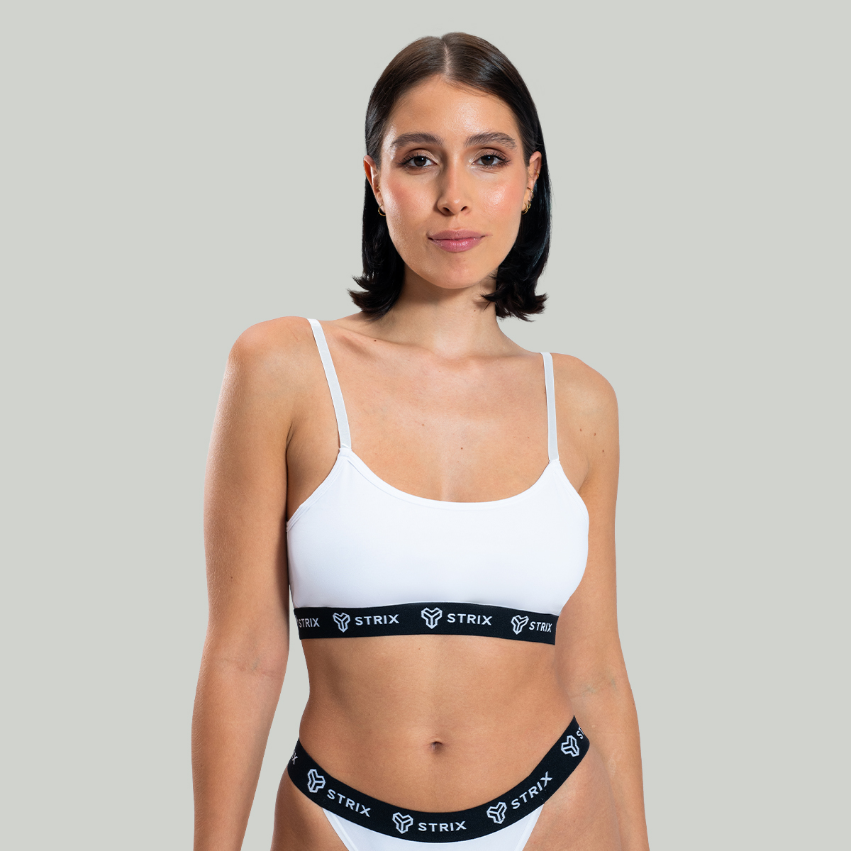 Grudnjak String Bralette White - STRIX