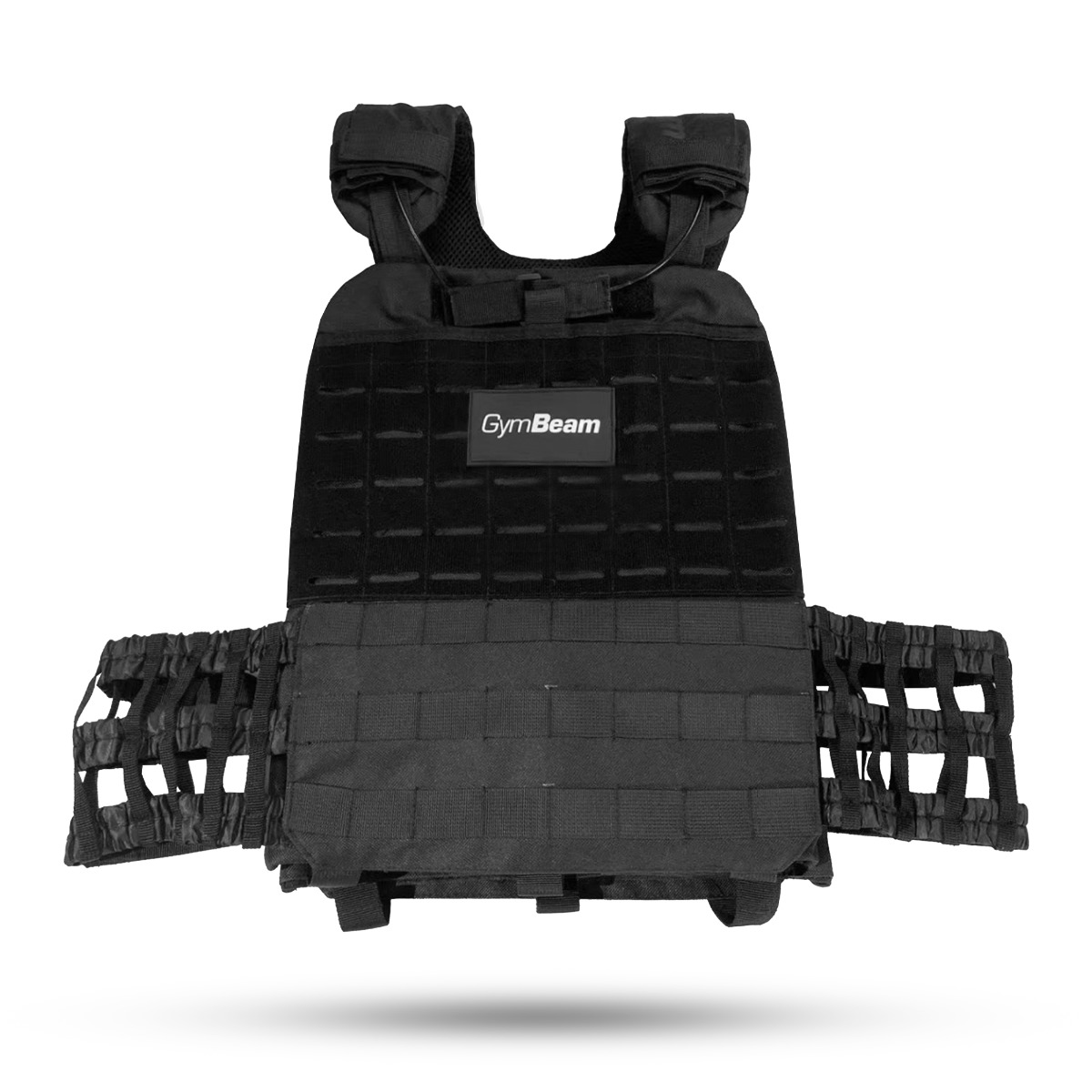 Prsluk s utezima Tactical Weight Vest Black - GymBeam