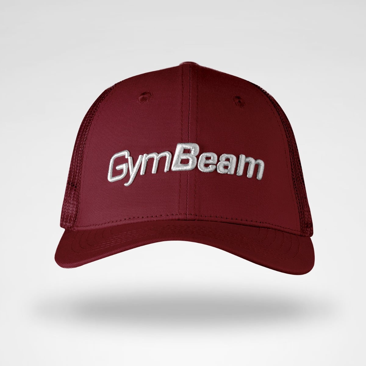 Šilterica Mesh Panel Cap Burgundy - GymBeam