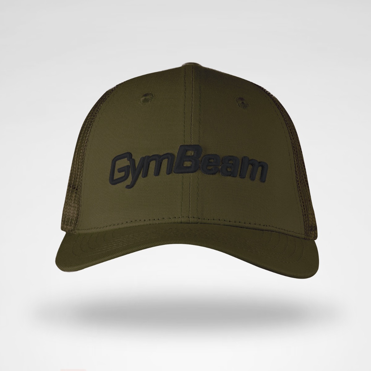 Šilterica Mesh Panel Cap Military Green - GymBeam