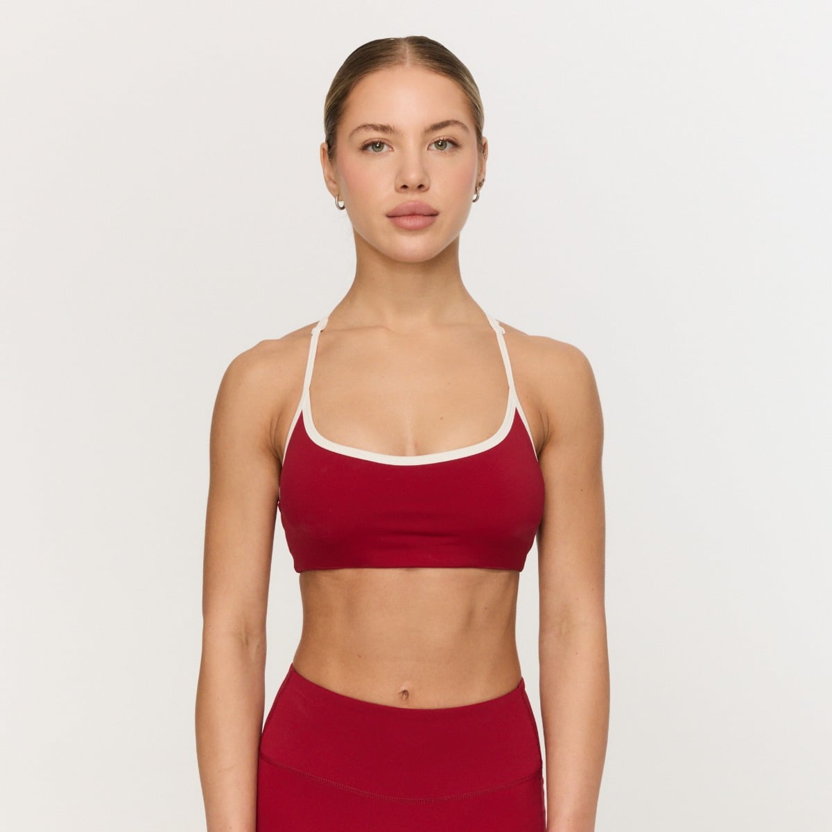 Sportski grudnjak Varsity Red - GymBeam