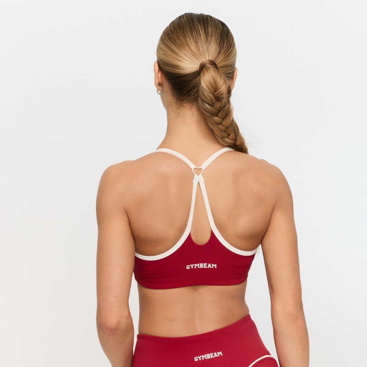 Sportski grudnjak Varsity Red - GymBeam