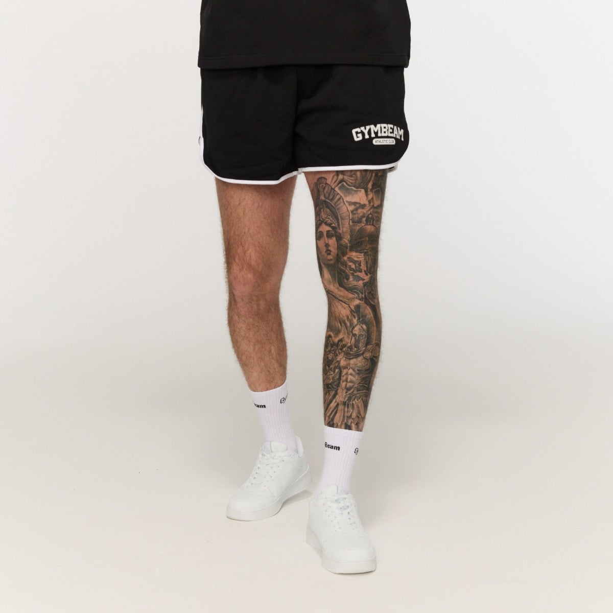Sportske kratke hlače Varsity Black - GymBeam