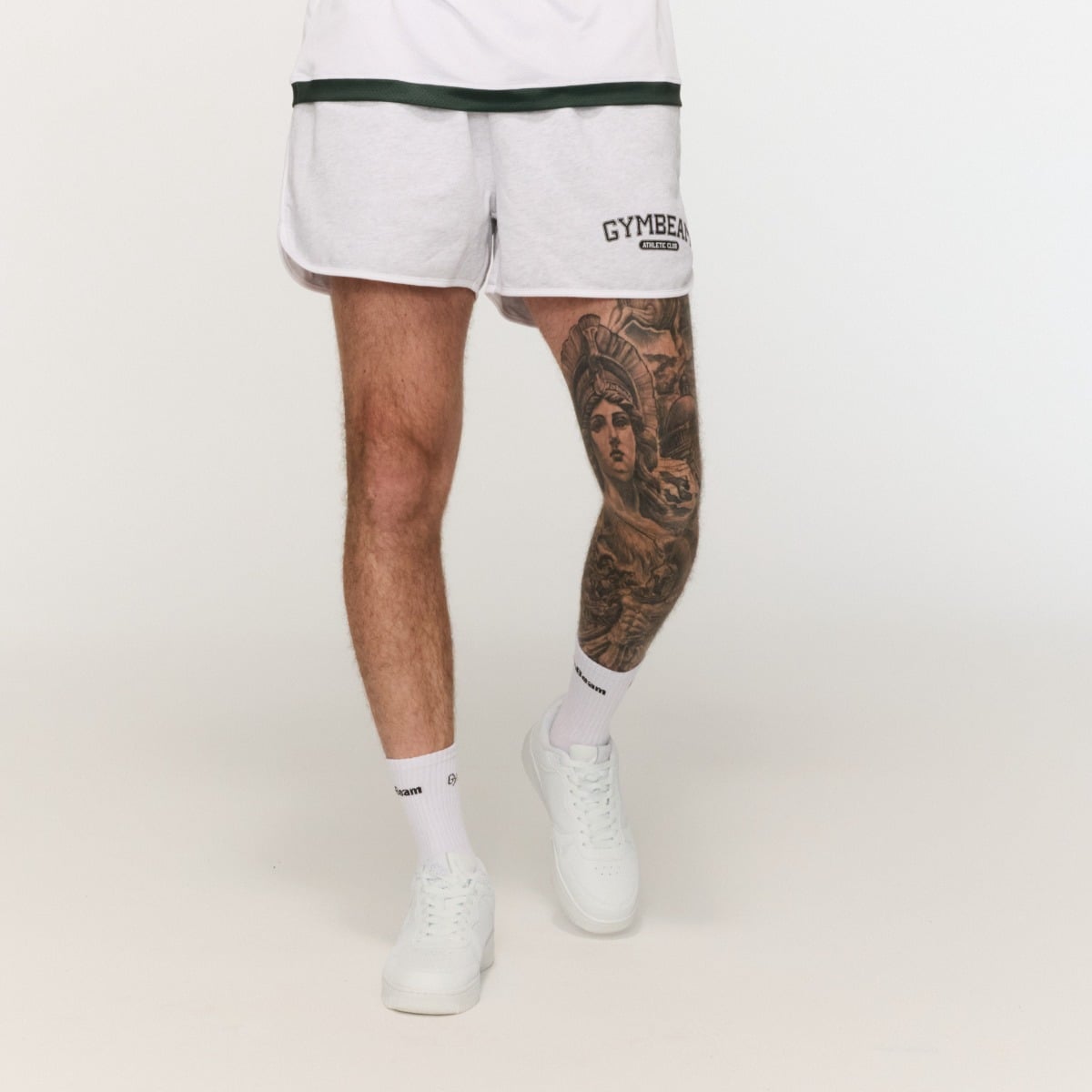 Sportske kratke hlače Varsity Grey - GymBeam