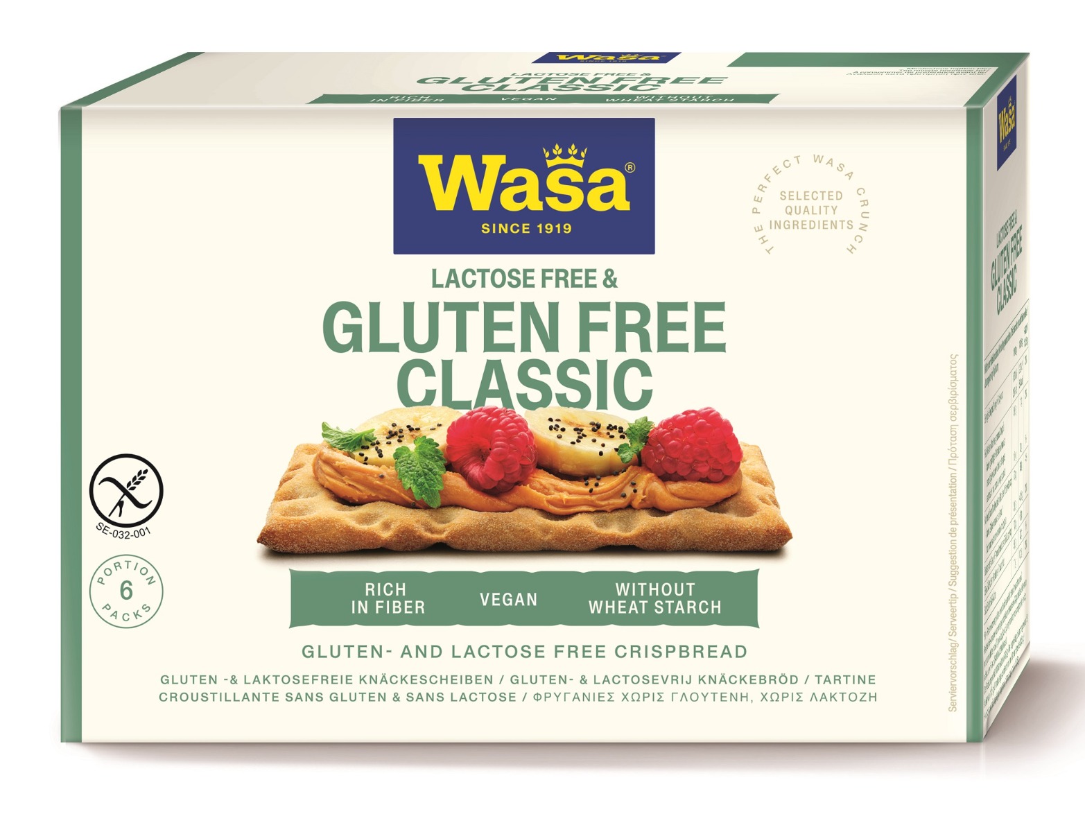 Krekeri Gluten Free - Wasa