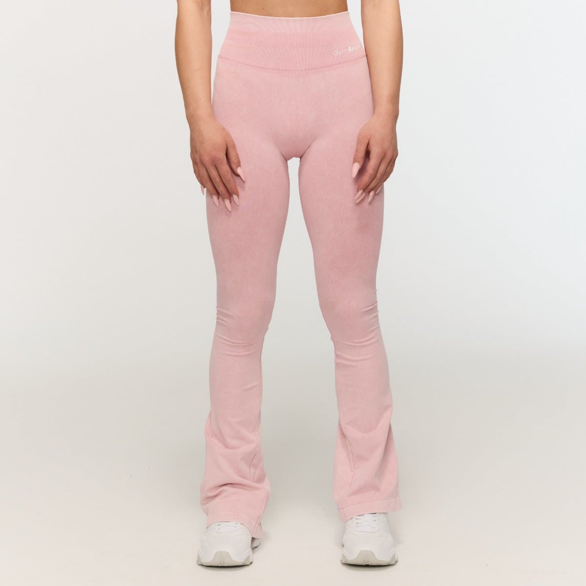 Ženske bešavne hlače Fierce Baby Pink - GymBeam