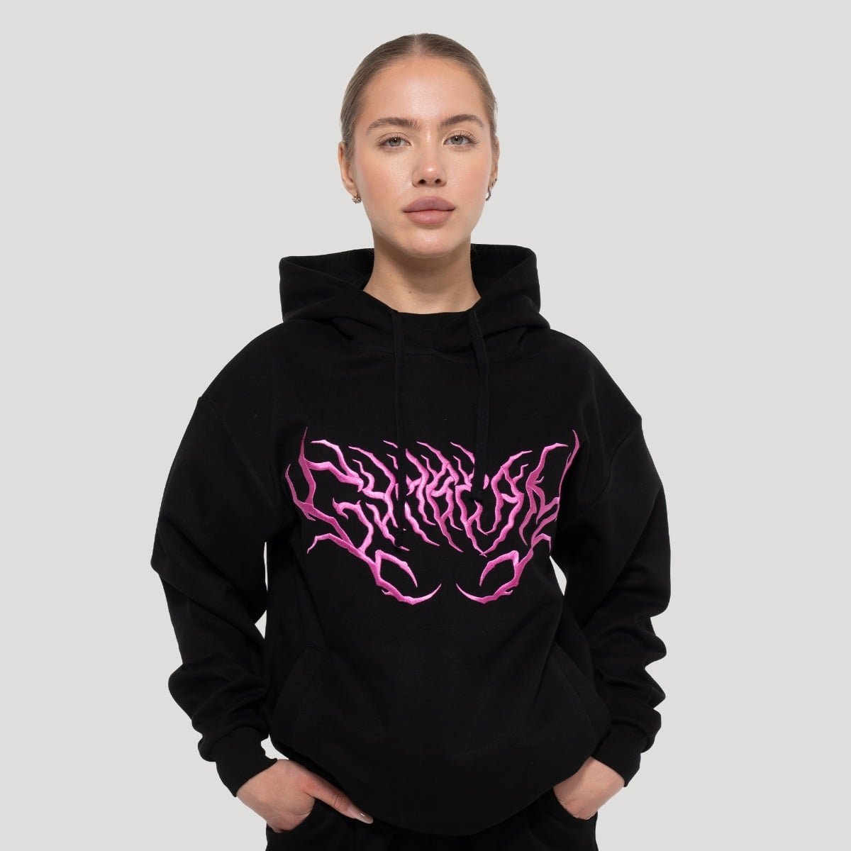 Ženska dukserica Thorn Black - GymBeam