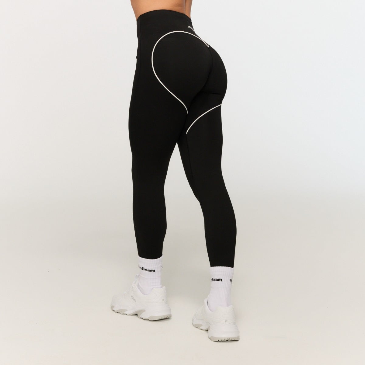 Ženske tajice Varsity Black - GymBeam