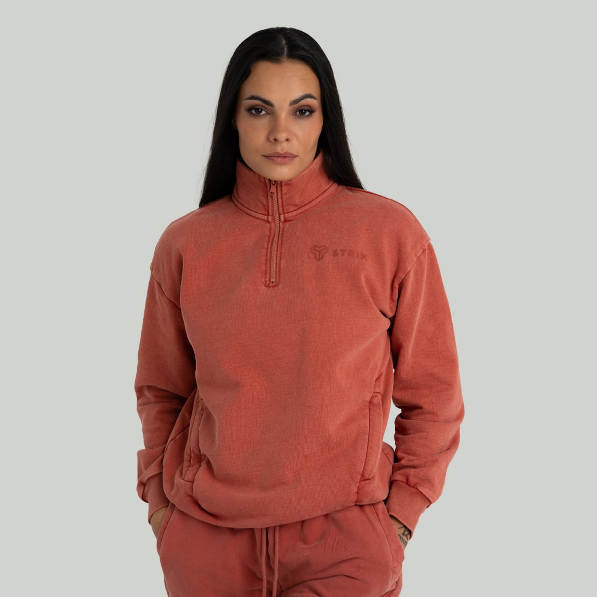 Ženska dukserica Washed Terra - STRIX