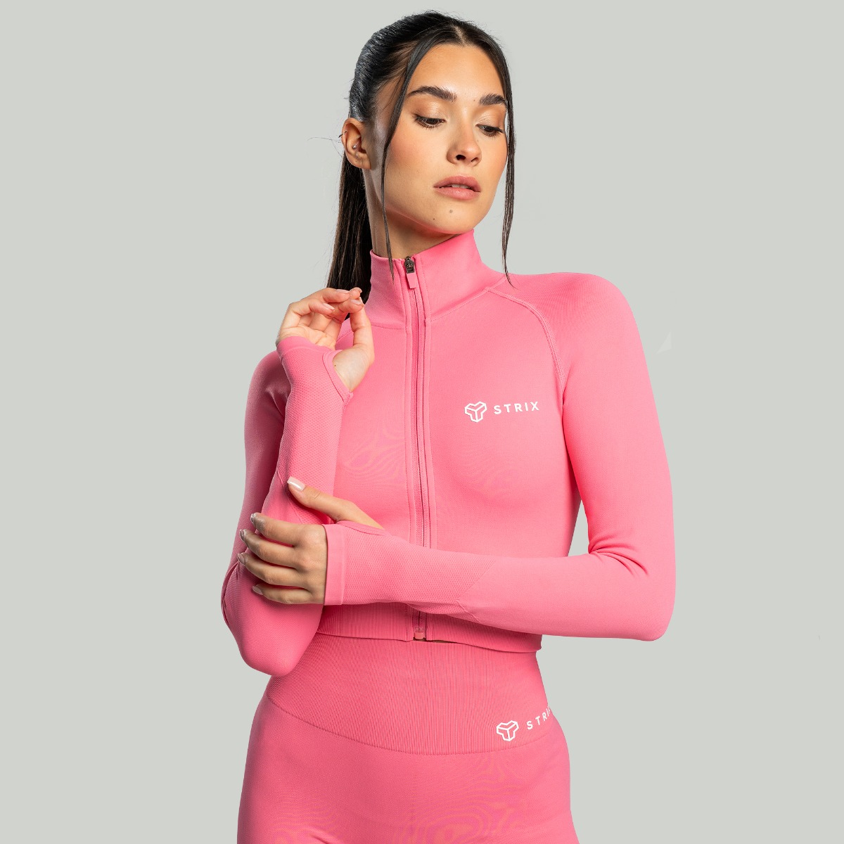 Ženski Seamless Cropped Top Sorbet - STRIX