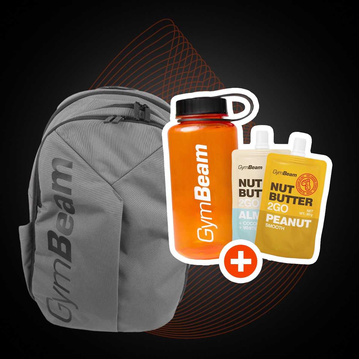 Mono Backpack Grey - GymBeam
