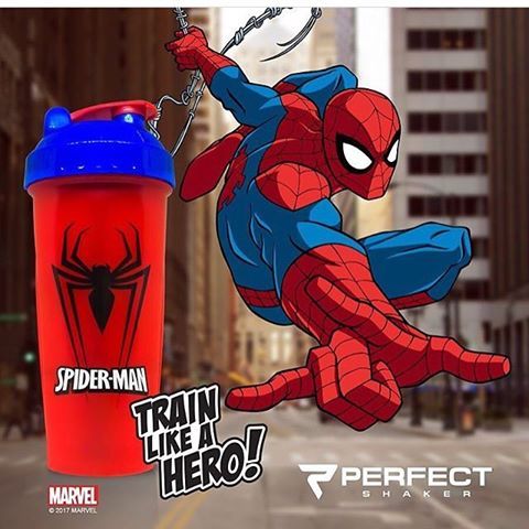 Performa Spiderman - originalan šejker Spiderman iz kolekcije s logoima superheroja