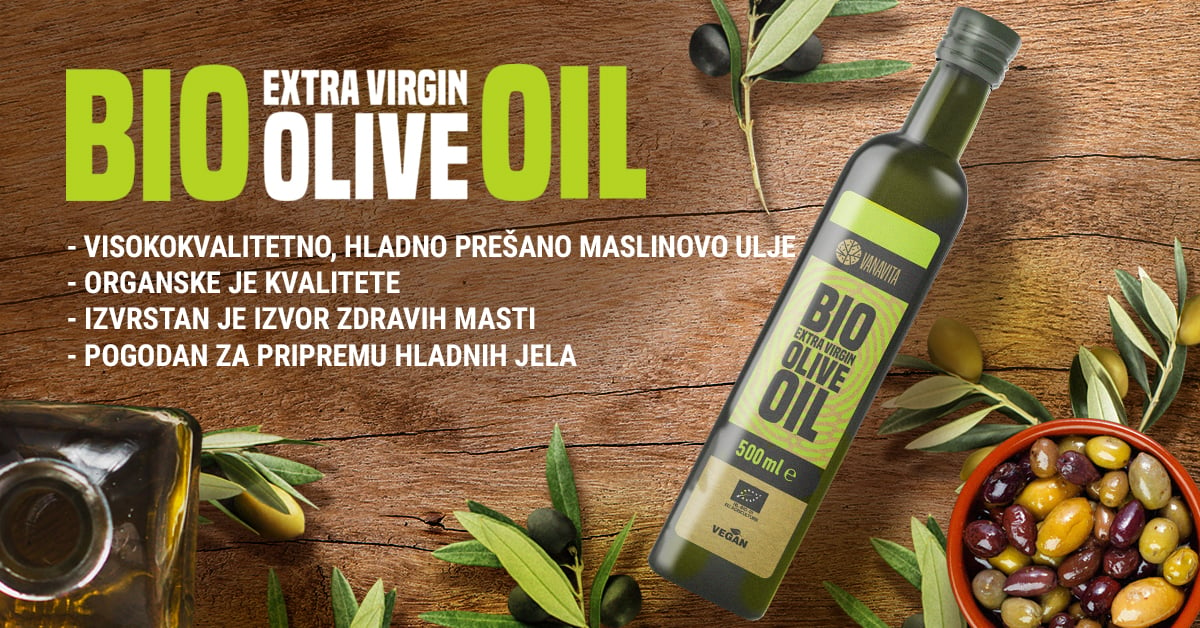BIO ekstra djevičansko maslinovo ulje – VanaVita