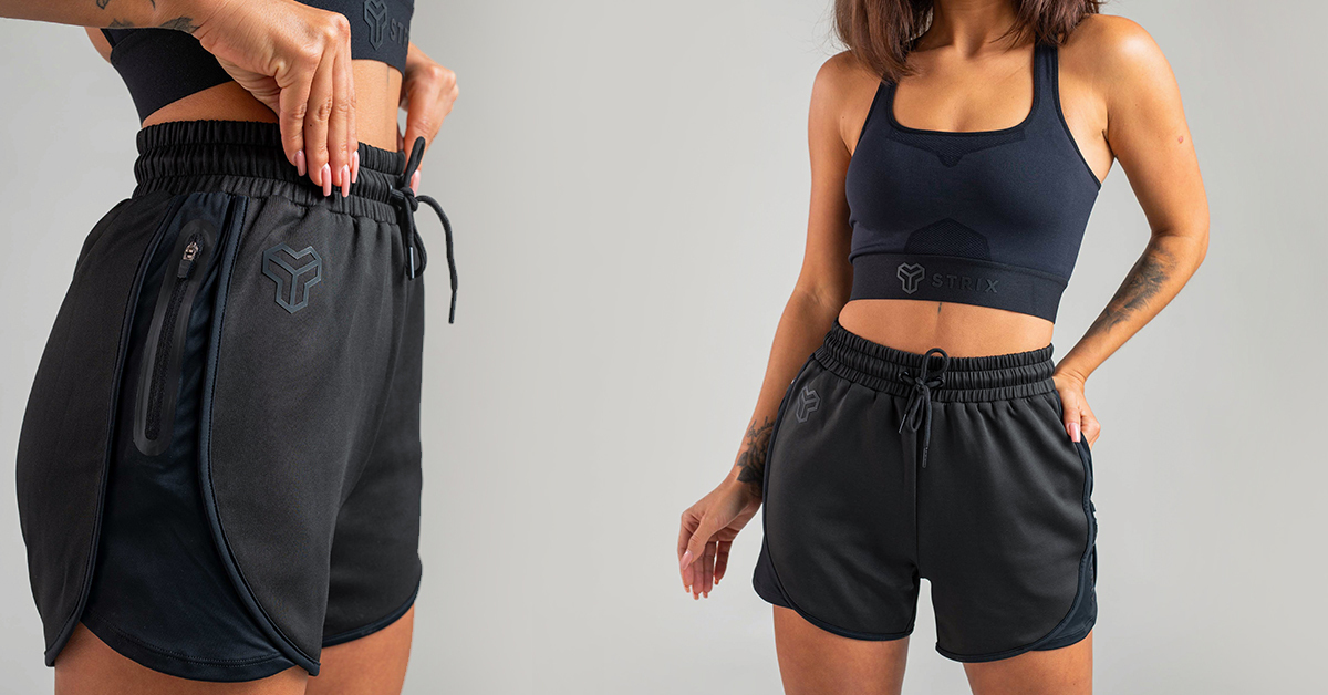 Women‘s Essential Shorts Black - STRIX