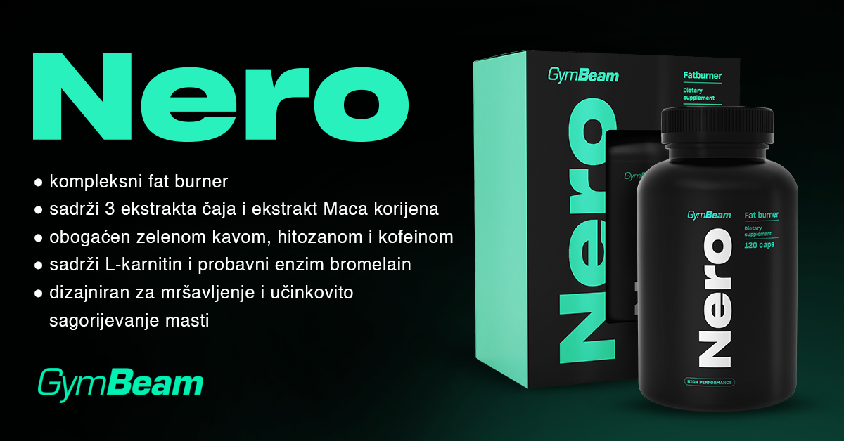 Fat burner Nero 120 kaps - GymBeam