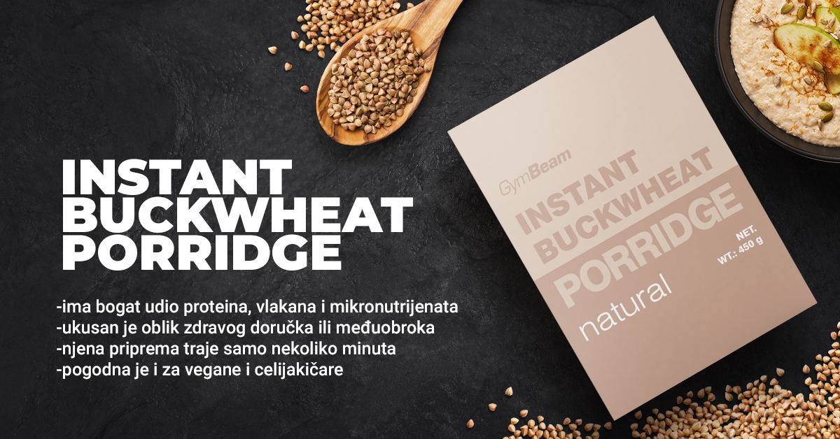 Instant Buckwheat Porridge - GymBeam