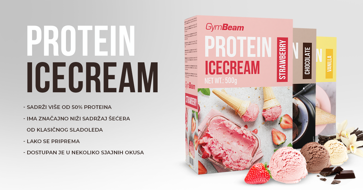 Proteinski Sladoled 500 g - GymBeam
