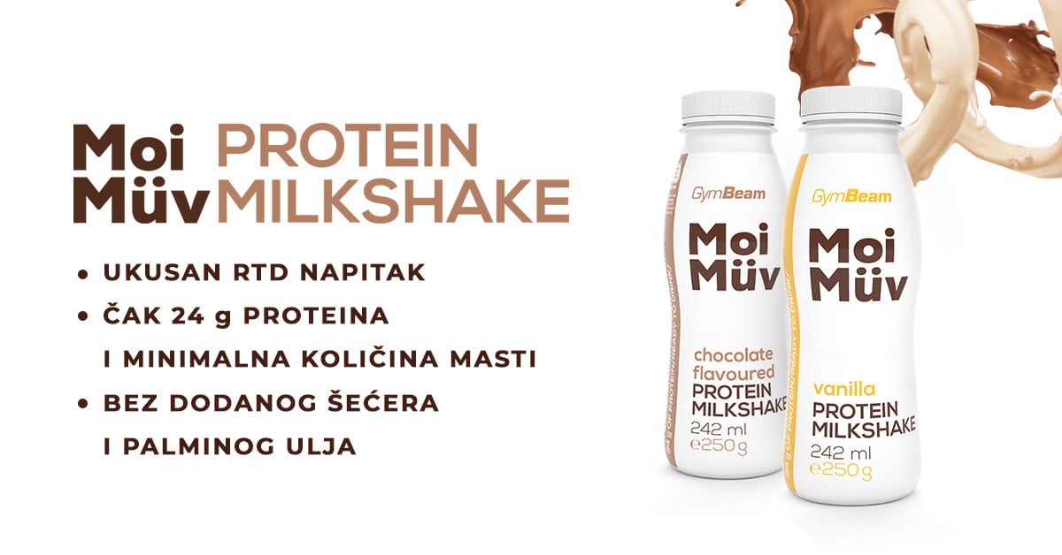 MoiMuv protein milkshake - GymBeam