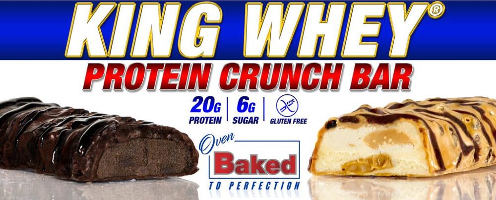 Proteinska pločica King Whey Protein Crunch Bar 57 g ronnie coleman